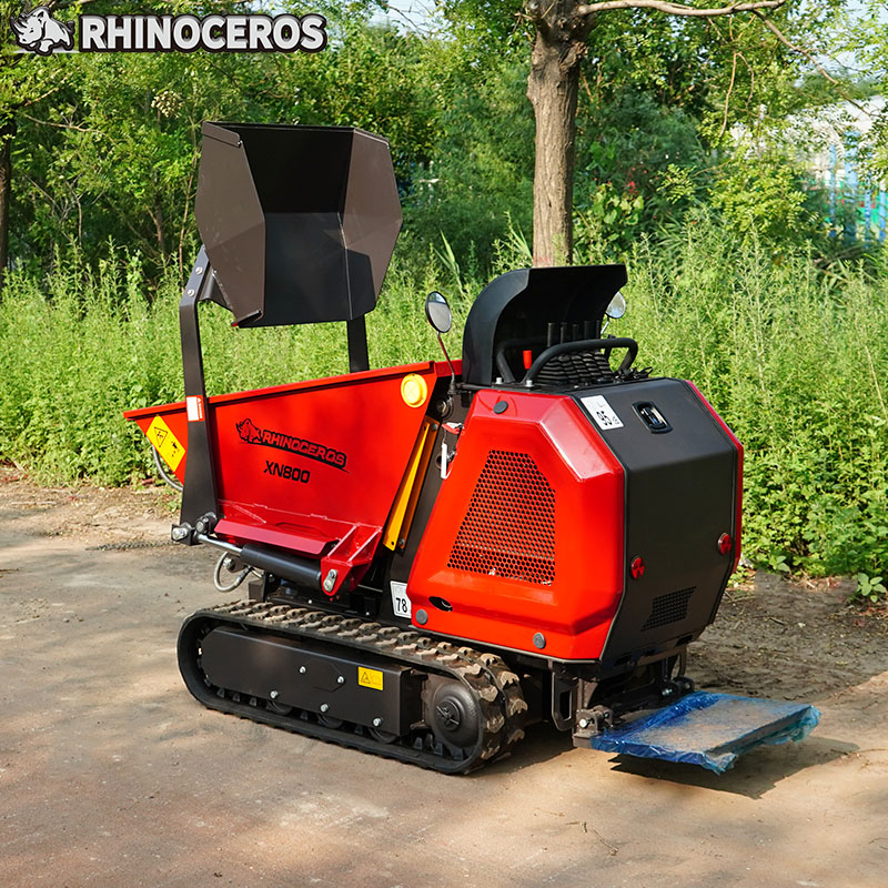 Rhinoceros XN800 XN800-vue-principale Rhinoceros XN800 – Mini dumper chenille 800 kg
