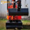 Mini pelle 1T voie variable (75 ou 80cm)