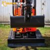 Mini pelle 1T voie variable (75 ou 80cm)